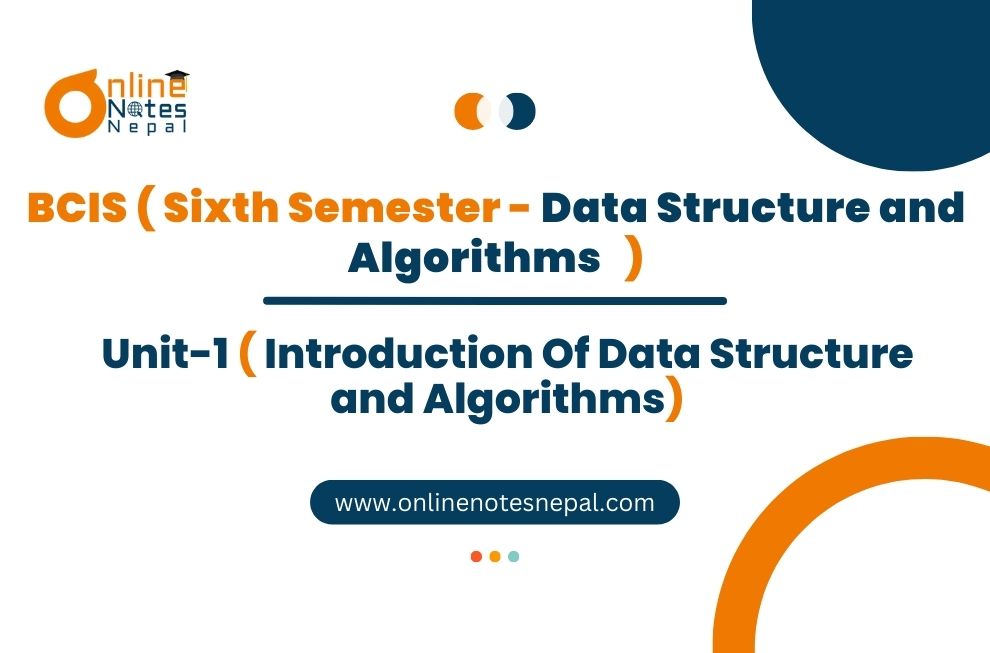 Introduction Of Data Structure and Algorithms Photo